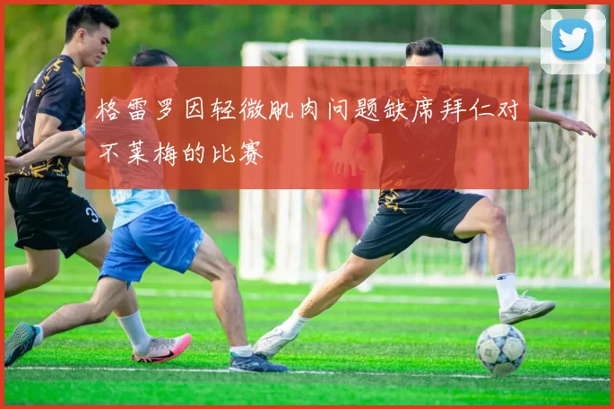 格雷罗因轻微肌肉问题缺席拜仁对不莱梅的比赛